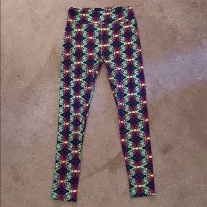 Lularoe leggings psychedelic tie dye OS swirls